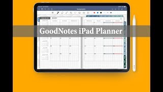 Hobonichi Techo Digital Daily Planner for Goodnotes 5 iPad Pro Noteshelf 2 Notability [upl. by Miharba]