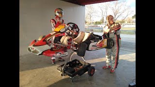 One day with 125 Rotax Max Evo [upl. by Fasta]