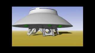 The Invaders Flying Saucer Revealed [upl. by Bilak967]