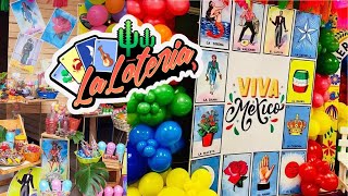 🎉 Ideas de Decoración para una Fiesta Temática de la Lotería Mexicana [upl. by Xila774]