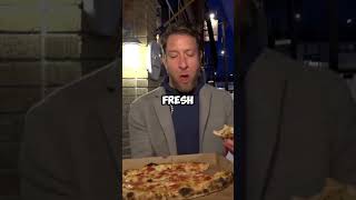 DAVE PORTNOY CANT BELIEVE THIS PIZZA daveportnoy food pizza usa nyc foodie shorts funny [upl. by Ecirtnahc]