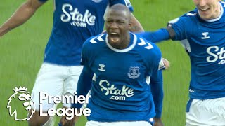 Abdoulaye Doucoure Everton have liftoff v Bournemouth  Premier League  NBC Sports [upl. by Akimas585]