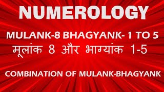 मूलांक 8 और भाग्यांक 15 Combination of Mulank  Bhagyank [upl. by Mcintyre]