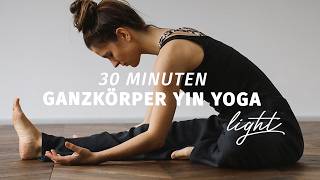 Yin Yoga für Anfänger  tiefe Entspannung für den ganzen Körper  30 Min Erholung amp Stressabbau [upl. by Bobbette224]