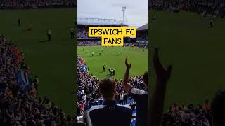 Ipswich Town FC Fans Siniging Waka Waka in Their Home Stadium [upl. by Leavelle]