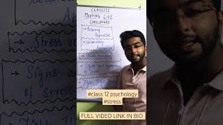 One shot Class 12 PSYCHOLOGY CHAPTER 3  MEETING LIFE CHALLENGES [upl. by Zilber]