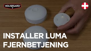 Installer Luma fjernbetjening  DK [upl. by Yerocal]