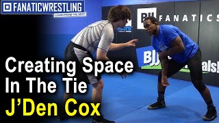 Wrestling Techniques Creating Space In The Tie by JDen Cox [upl. by Cam418]