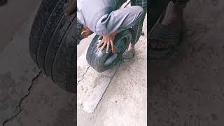 Puncture Repair ford reels viralshorts viralvideo shorts [upl. by Schilt]