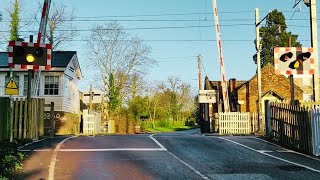 Consecutive Closure at Ingatestone Level Crossing Essex [upl. by Wolff]