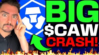 THE BIG CAW CRASH Cronos 100x Memes CRO Coin STRATEGY [upl. by Atires]