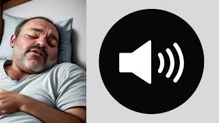 ronflement dun homme  snoring soundeffect bruitage [upl. by Deer]