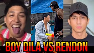 Boy Dila vs Rendon Labador  nakisawsaw na kay Boy Dila [upl. by Harehs66]