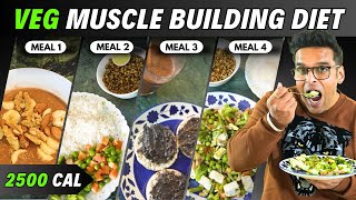 Only 4 Meal Veg Muscle Building Diet  The Best Plan  Yatinder Singh [upl. by Dex160]