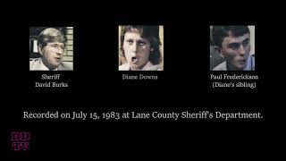 Diane Downs Meets With the Sheriff While Her Brother Records │ 71583 [upl. by Aivatal790]