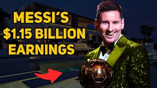 LIONEL MESSI earned 115 BILLION DOLLARS His Lifestyle [upl. by Durrell]