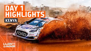 Day 1 Highlights  WRC Safari Rally Kenya 2024 [upl. by Faun377]