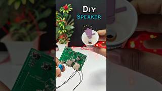 Diy Speaker From Tea Cup 🍵 shorts speaker project creatidoashishshorts [upl. by Varhol]