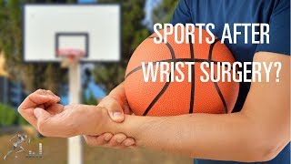 When can you return to sports after TFCC wrist surgery [upl. by Rhodie]