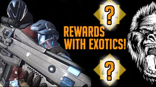 Destiny Rewards for The Week w Exotics character 1 [upl. by Erickson]