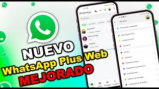 Nuevo WhatsApp Plus Web V504 para Android ¡Vinculación Mejorada [upl. by Yenahteb]