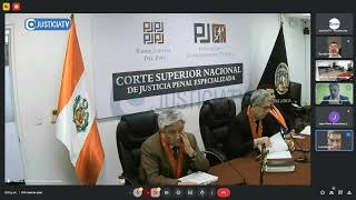 Juicio oral Congresista Guillermo Bermejo [upl. by Pitt561]