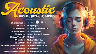 Tiktok songs 2023 🍨 Top hits tiktok acoustic songs ♫ Acoustic Cover Of Popular TikTok Songs [upl. by Yrellam]