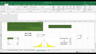 Prueba de hipótesis en excel [upl. by Inalaeham]