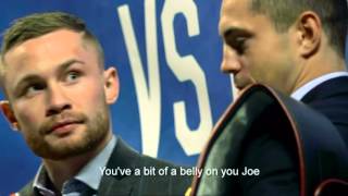 Carl Frampton v Scott Quigg Behind The Media Tour [upl. by Rehm916]