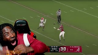 HES ONLY 17 quotGeorgia Bulldogs vs Alabama Crimson Tide  Full Game Highlightsquot REACTION [upl. by Ettenot]