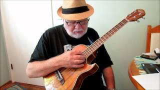 THE BARITONE UKULELE  Lesson One by UKULELE MIKE LYNCH [upl. by Wesla968]