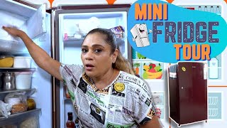 Mini Fridge Tour 🥚🥑🍒  Fridge Tour vlog  ft Uma Riyaz [upl. by Weirick961]