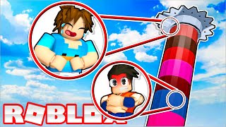 BETO VS DAVI DESAFIO DA TORRE IMPOSSÍVEL NO ROBLOX [upl. by Spieler]