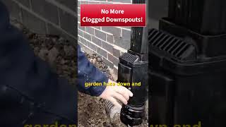 No More Clogged Downspouts DIY Leaf Filter ANYONE Can Install [upl. by Aisat]