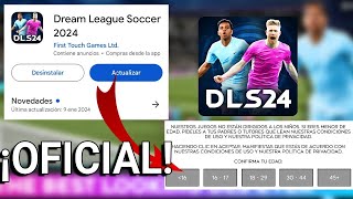 ¡OFICIAL ACTUALIZACIÓN DLS 24 ✅ Novedades de la nueva versión del Dream Llegué Soccer 2024🔥 [upl. by Obara]