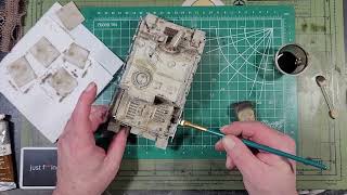 Part 5 of the Tamiya Late Brummbar build [upl. by Jegar]