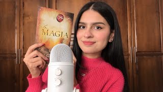 ASMR  reseña del libro “la magia” 📖✨ [upl. by Atiuqer]