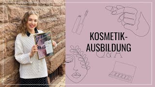 Kosmetikausbildung QampA 💕  Erfahrung Kosten Gehalt [upl. by Hertha]