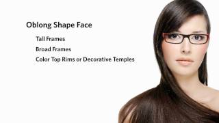 Best Womens Frames for an Oblong Face Shape [upl. by Anairuy]