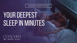 Deep Sleep Meditation  Sleep TalkDown Guided Meditation Hypnosis for Sleeping amp Insomnia Relief 💤 [upl. by Iruy528]