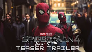 SPIDERMAN NEW HOME  Teaser Trailer HD [upl. by Ambur]