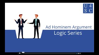 Ad Hominem Argument Stick It To The Man  Logic Series  Academy 4 Social Change [upl. by Inahs44]