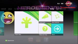 TUTO  Internet explorer sur XBOX 360  NEW Interface BETA [upl. by Fredek]