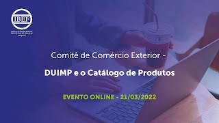 DUIMP e o Catálogo de Produtos [upl. by Ydnac412]