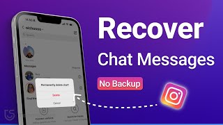 Top 4 Ways to Recover Deleted Chat amp Messages on Instagram  See Deleted Messages on Instagram 2024 [upl. by Goulette]