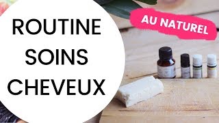 ROUTINE SOINS CHEVEUX au naturel 😍  Milena amp Co [upl. by Netsyrc]