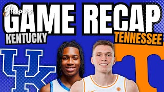 Kentucky vs Tennessee ROUND 2 Game Recap [upl. by Cinnamon709]