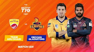 Match 6 HIGHLIGHTS  Team Abu Dhabi vs Deccan Gladiators  Day 3  Abu Dhabi T10 Season 5 [upl. by Elleina275]