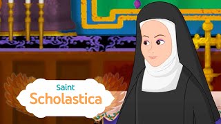 Story of Saint Scholastica  Stories of Saints  catholicsaints [upl. by Avihs]