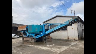 BLPegson Premiertrak 1100x800  Jaw crusher [upl. by Lednyc451]